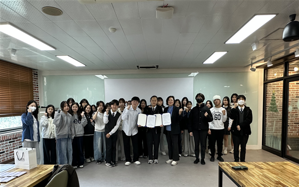 순천금당중학교, “우리의 오늘이 지구의 내일!” 넷 제로(Net Zero) 실천 선언 선포식 개최