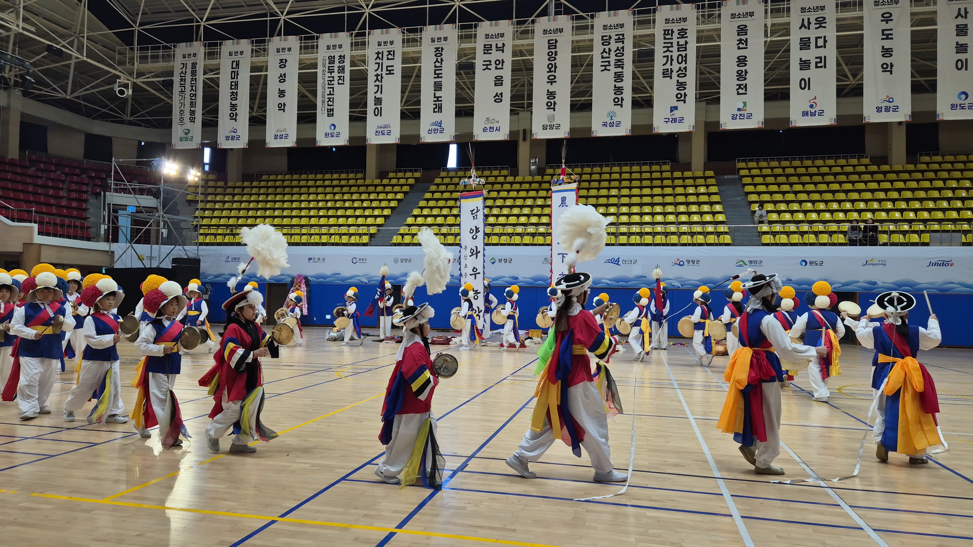 [봉산초] 와우농악보존회, 전남민속예술축제'장려상'수여 