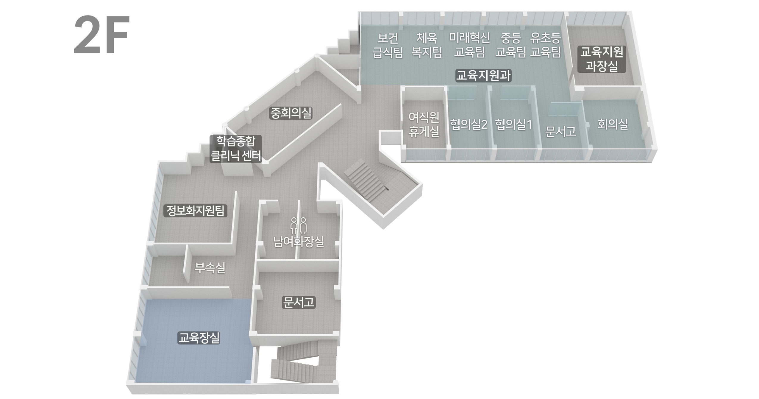 청사내부 2층 이미자